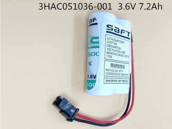 ABBI(y)C(j)IRB1200늳 3HAC051036-001 3.6V 7.2Ah